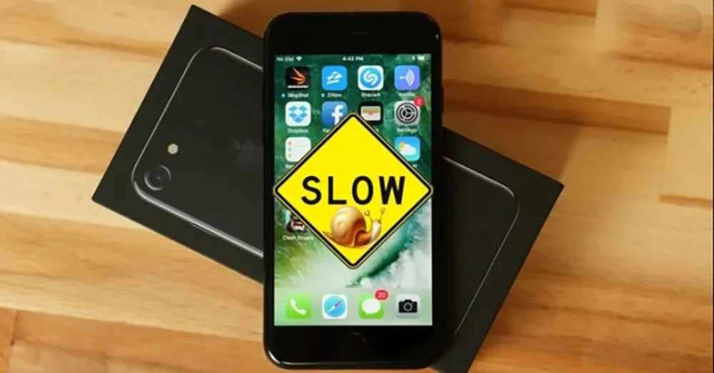 Reasons why phones slow down over time